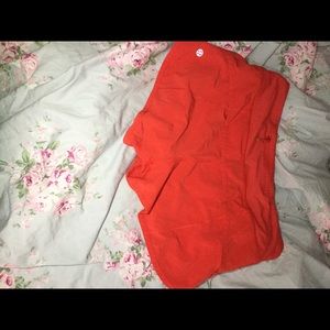 Red lulu speed up shorts!!!